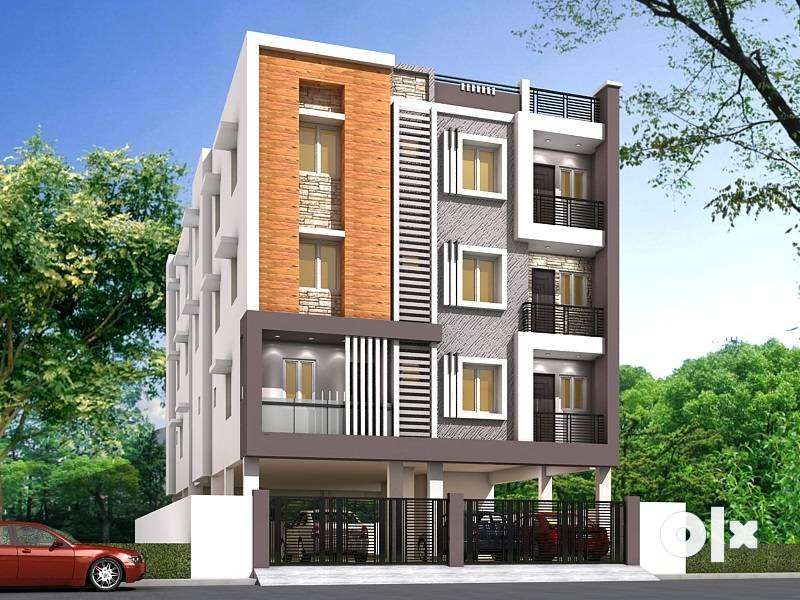 BRAND NEW 3BHK FLATS READY TO MOVE NEAR TO RKP HOSPTAL WITH LIFT