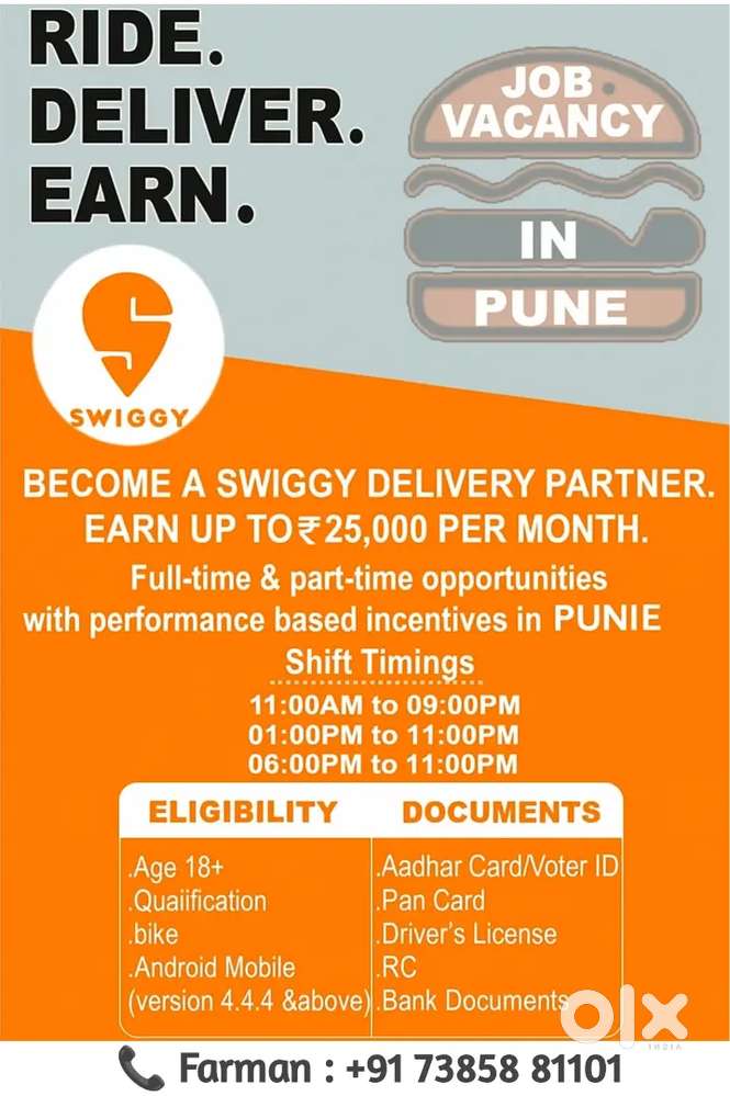 Food Delivery Partner