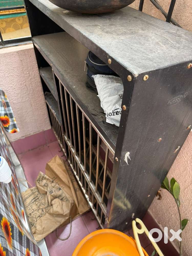 Kitchen vessel rack - steel