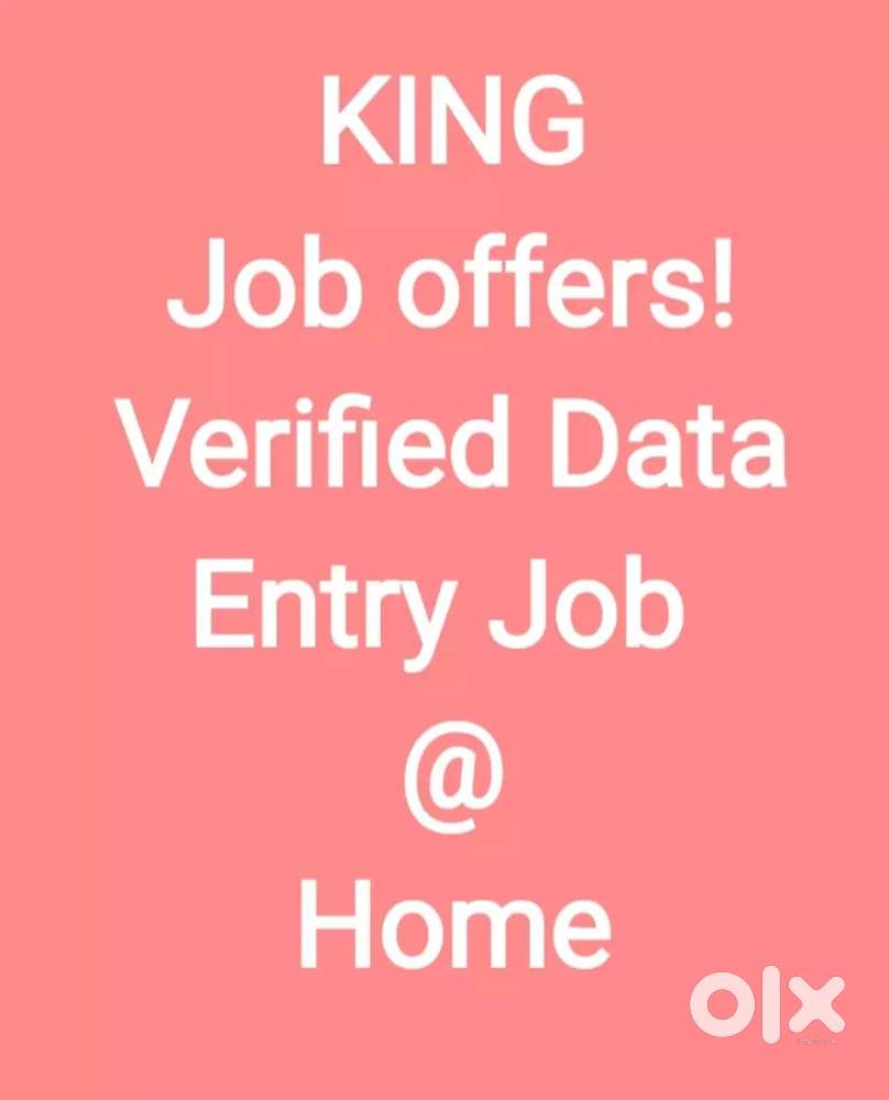 Data Entry Job at Home