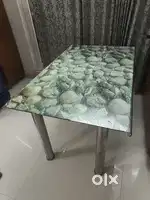 Dining table , computer table and tub chair