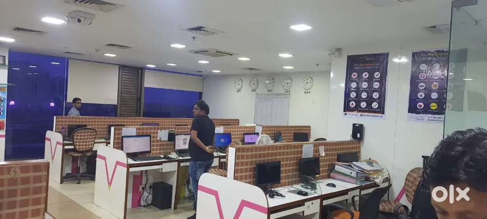 Furnished office space available in Newtown action area 2 location