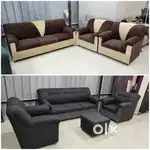 Browni hi-fi designs fabric sofa set
