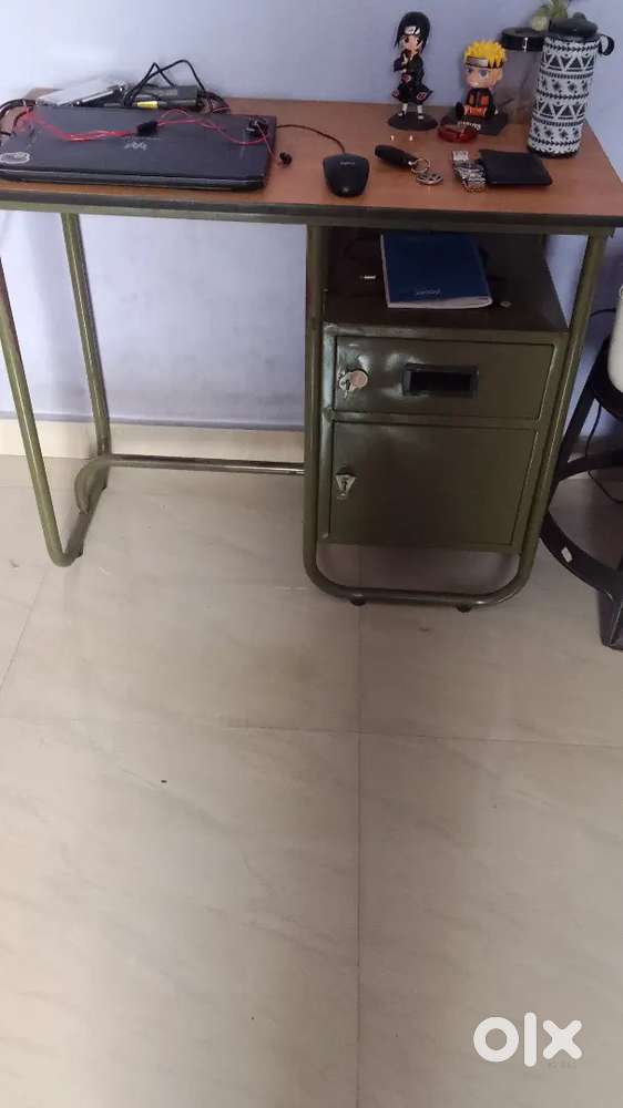 Iron Cot and table for sae