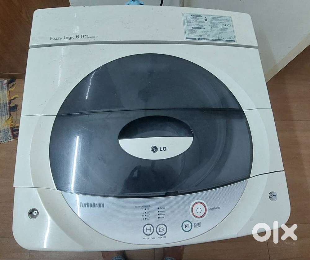 Fully functional, sparingly used, top loading, 6KG, LG Washing machine