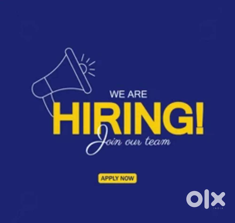 HR POST KE LIYE EXPERIENCE MALE AND FEMALE CHAHIYE