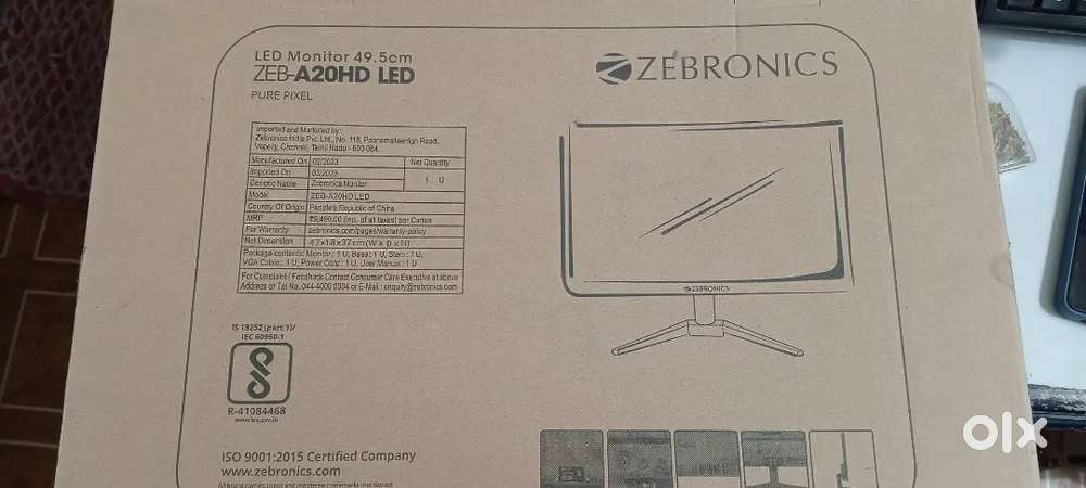 Zebronics Led monitor