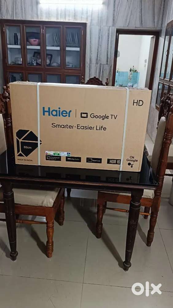 New(Unwanted Gift)Haier 32inch Led Smart TV. Online Price 12500/-