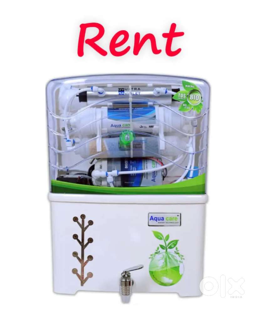 Ro water purifier available on rent