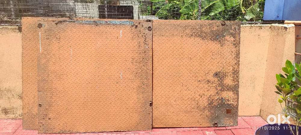 Metal sheet for gate making and for platform in Vattiyoorkavu