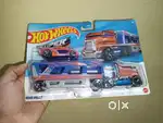 HOTWHEELS TRUCK OF 4 CARS + 1 CAR( price below mrp )