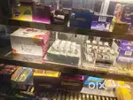 Display cake fridge