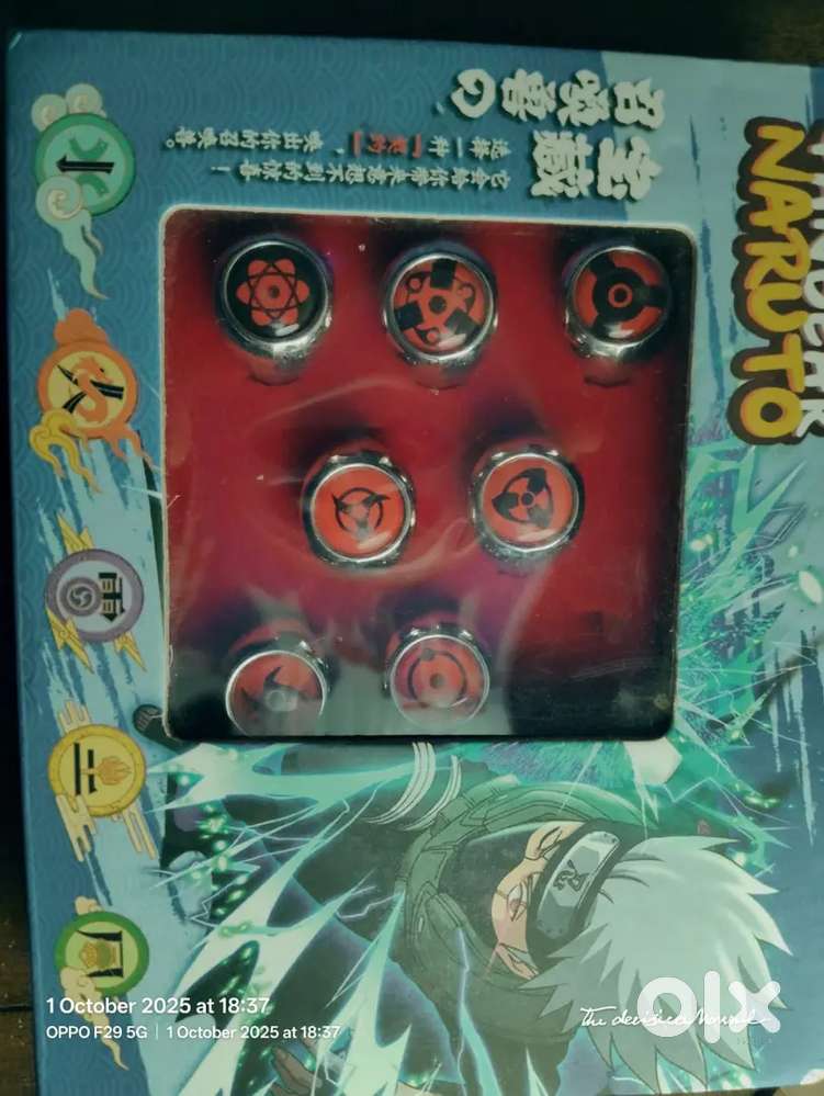 Naruto collectables ring (negotiable)