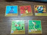 Pokémon oreo cards and nissin Pokémon noodles stickers