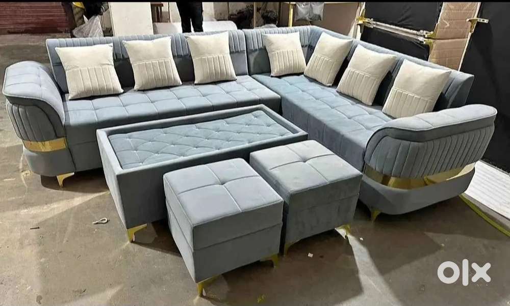 Today super Sale offer buy new sofa 8199 L sofa 16499 EMI Available