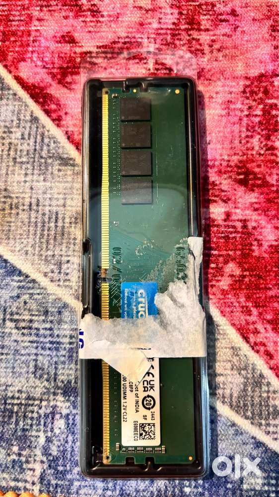 Crucial DDR4 8GB 3200MHz RAM – Like New, Fully Functional