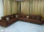 Full Chesterfield l shape sofa set 5 seater in STARF FURNITURE