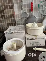 Inalsa food processor with 2 types of juicer attachments