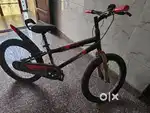 A bicycle in good condition single hand used