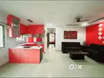 Fully Furnished 3 bhk flat on Rent with car Parking.