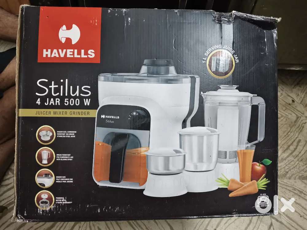 havells mixer juicer grinder. new unopened