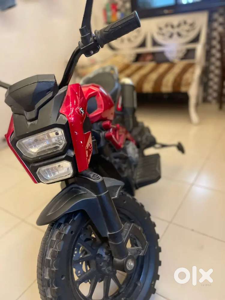 Bike with suspension