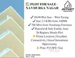 Plot for sale in Navdurga