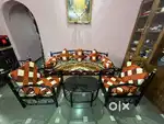 Furniture package(bed,sofa come bed chairsset, table, speaker, teapoy)