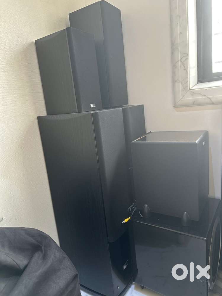 Onkyo tower and woofer