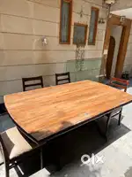 6 seater dining table with 4 chairs price negotiable