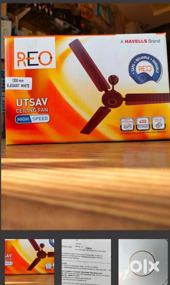 New REO UTSAVes Ceiling Fan