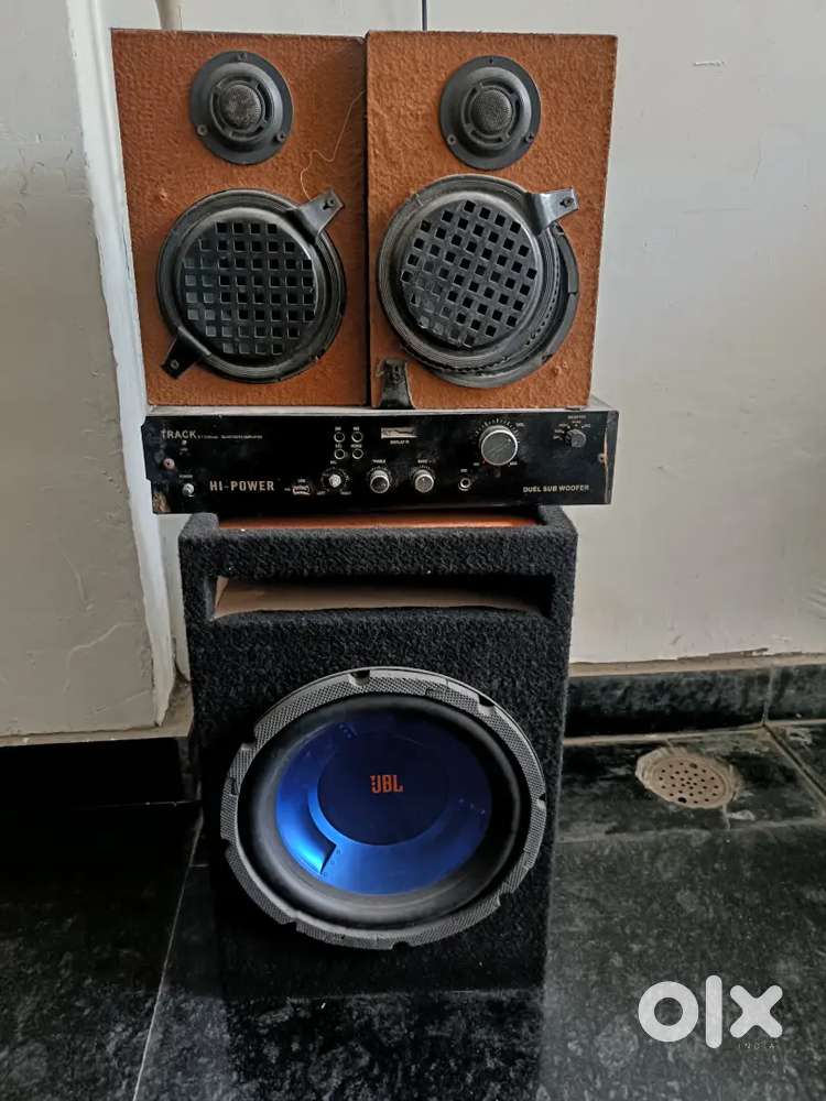 Mini dj bas amp bilkul new candishon