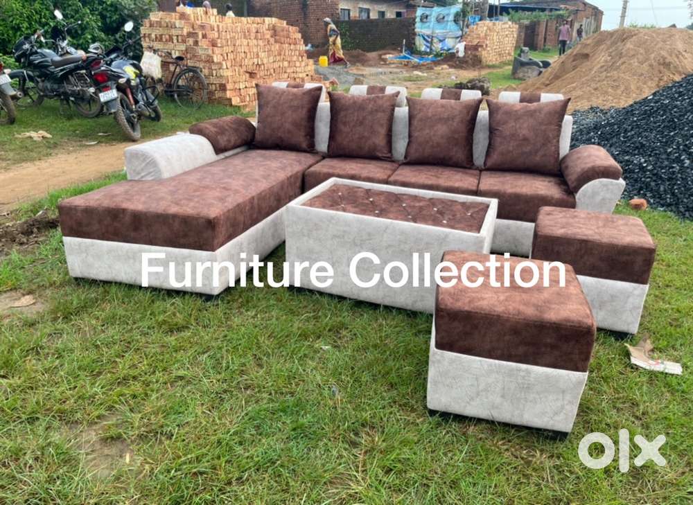 Brand new L Sofa With Centretable at Wholesaleprice.Colour Available