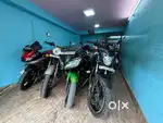 Used Bikes and scooty Big Stocks Instant Sell Exchange Finance Done