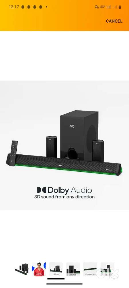 5.1 chanel soundbar