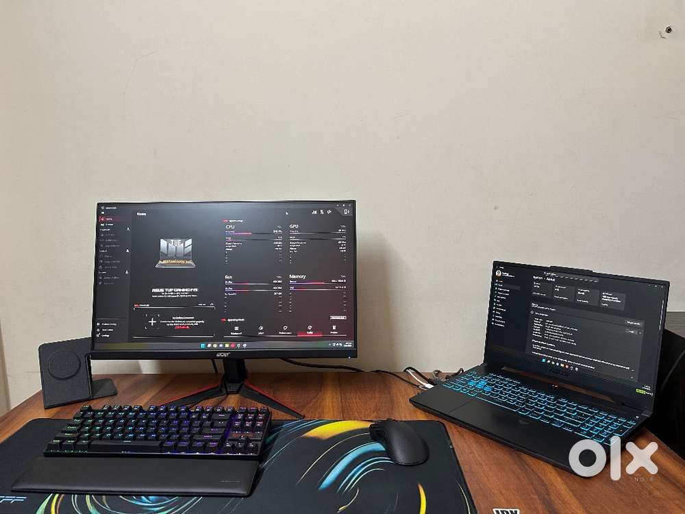 ASUS TUF RTX 4060 Gaming Setup  i7 12th Gen  32 GB RAM  1TB + 512GB