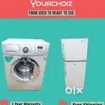 Fridge & Washer Combo
Appliance Duo Pack