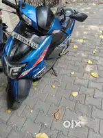 Tvs Ntorq 125  scooty blue colour