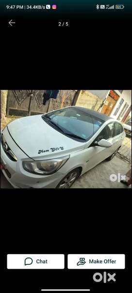 Hyundai verna petrol top model