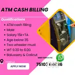Hiring  ATM Cash filing