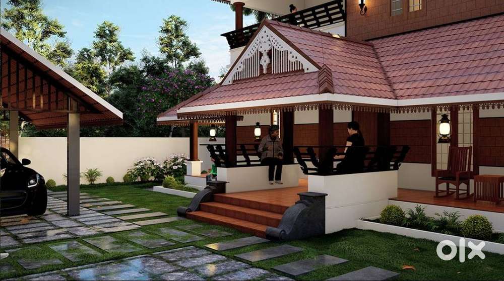 Unique Design - Traditional House for Sale in palakkad!