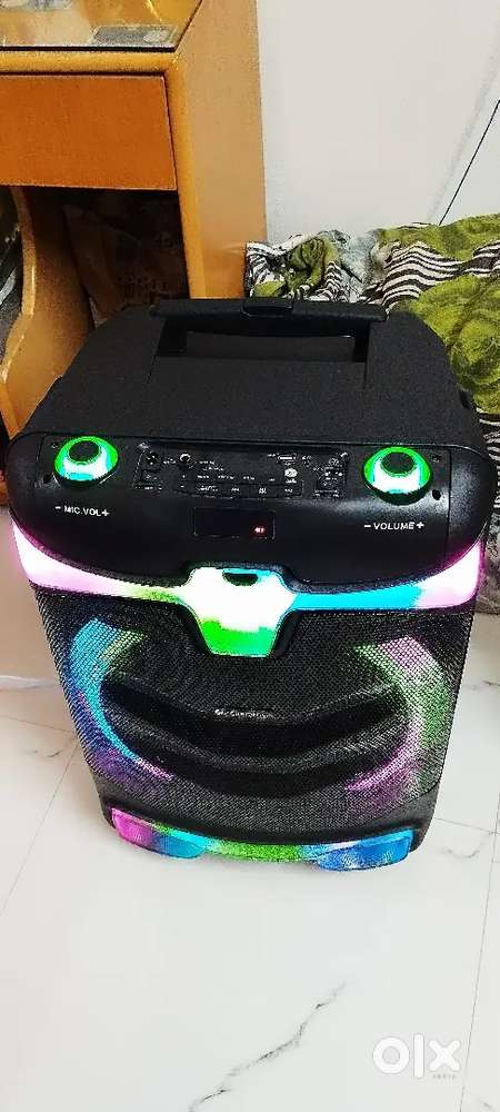 Zebronic zeb dazzio tolly speaker..130watt..with 2mic..seal pack