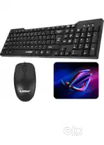 Keyboard mouse+mouse pad best condition