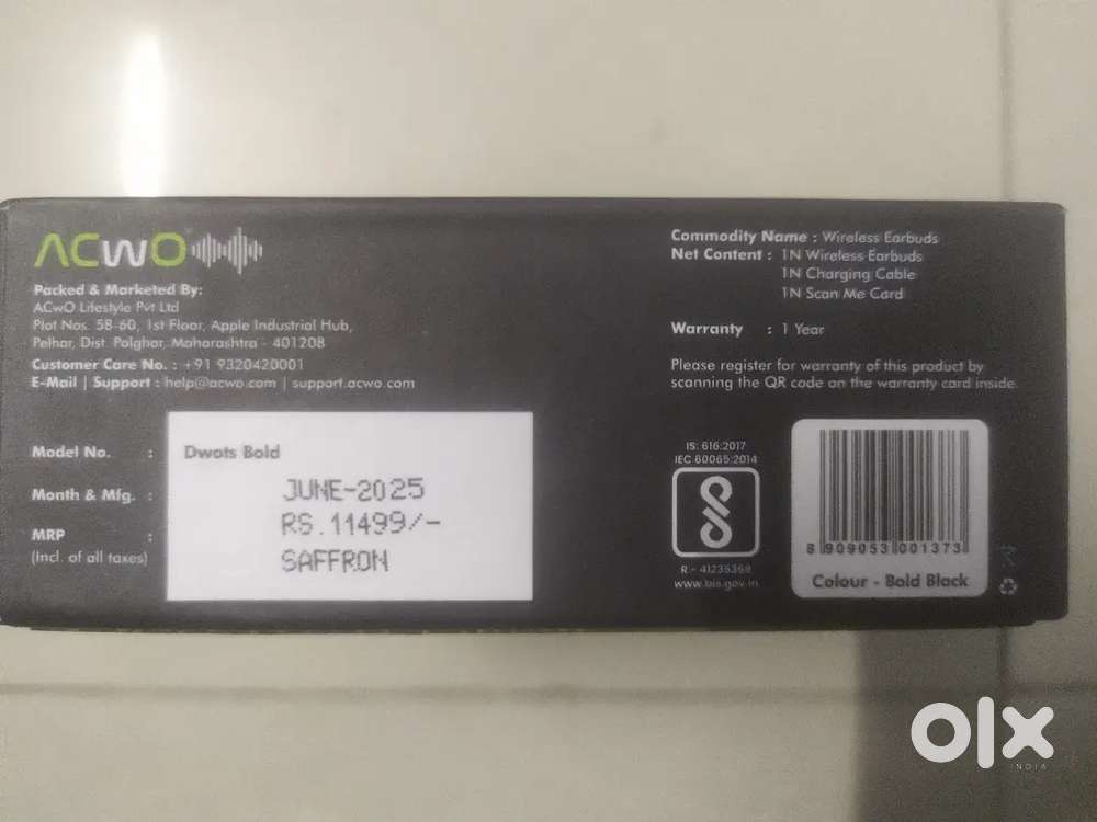 ACwO Dwots BOLD Wireless Earbuds