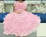 Pink long frock