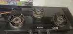 Faber Glass Top 3 burner Gas stove