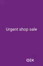 Urgent sale