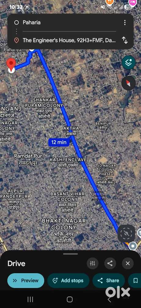 selling residential plot near paharia varanasi.