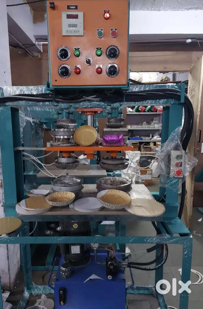 Paper PLATE HYDROLIC MACHINE