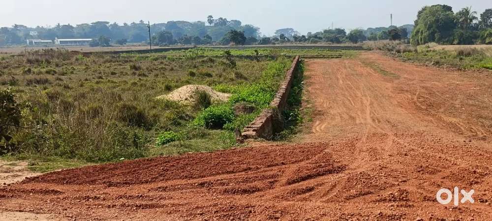 Gharbari boundary plot sudhanada engg college front.